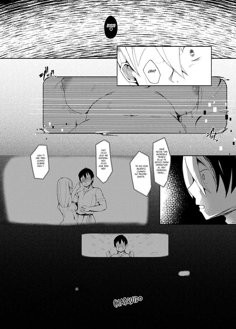 [Manpuchi (Nekodel)] Yuusha, Ai ni Otsu. | El héroe enamorado [Spanish] [Hellsing Scans] [Digital] - Page 17