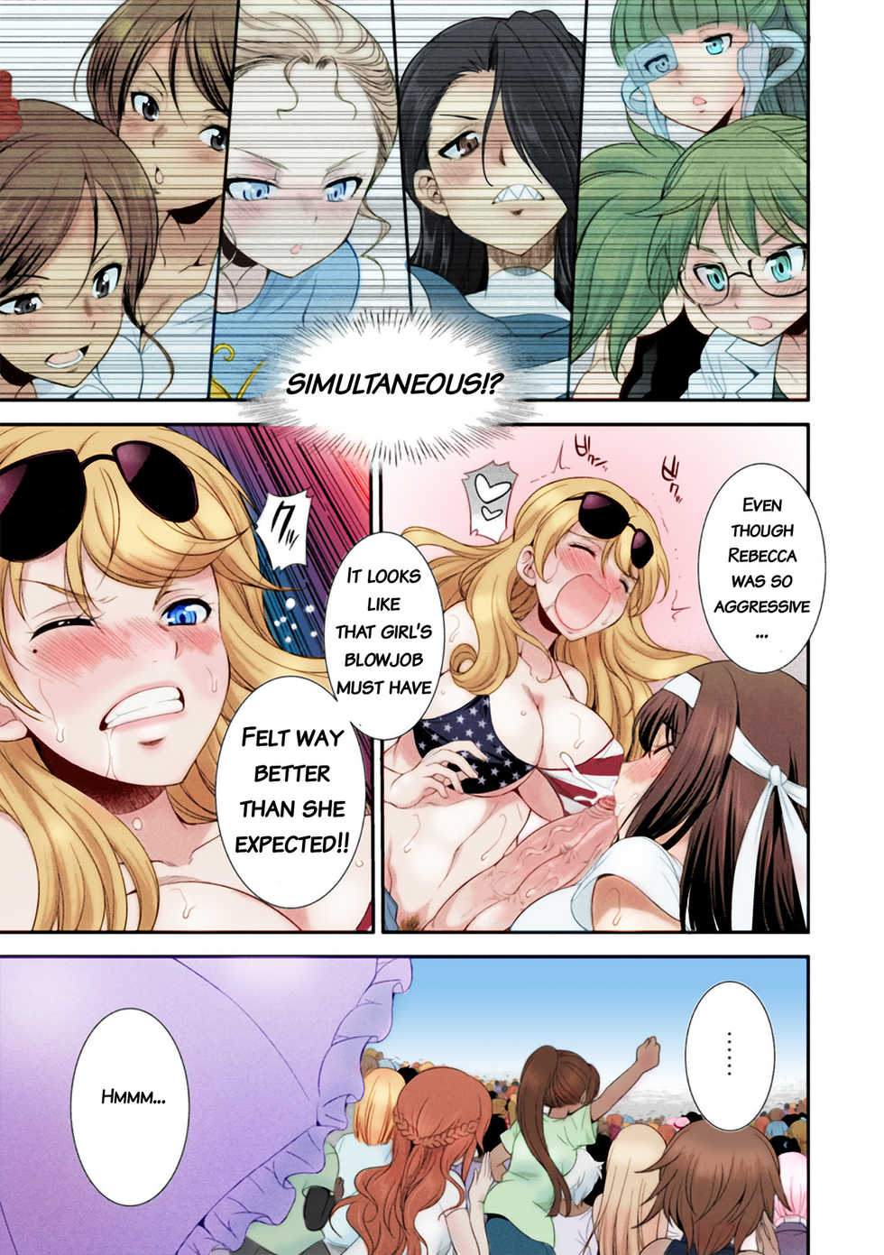 [Kaguya] Futanarijima ~The Queen of Penis~ Ch. 1 [English] [Decensored] [Colored] {QMOcolor} - Page 30