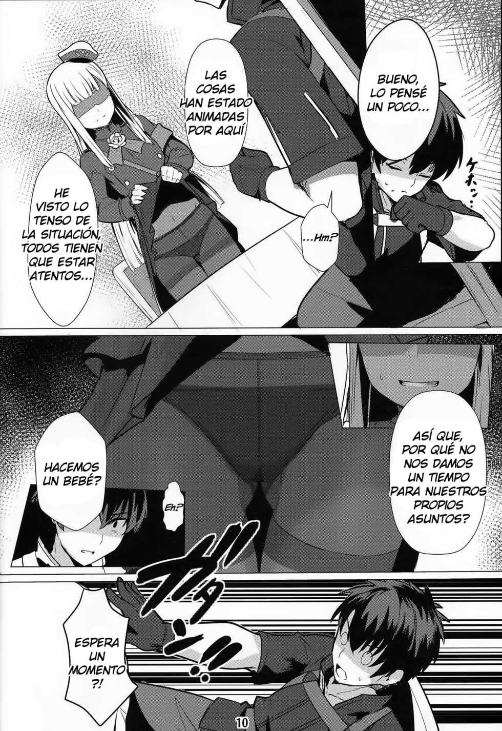 (C96) [Ohanabatake (Siseki Hirame)] Lady Reines no Manadeshi - Lady Reines's favorite Disciples (Fate/Grand Order) [Spanish] - Page 9