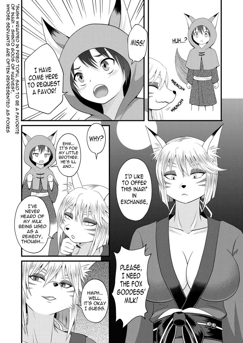 [Shikkoku no Voltecker (EGAMI)] Youko Onee-sama no Inari Milk | Shemale Inari's Fox Milk [English] [EHCOVE] [Digital] - Page 5