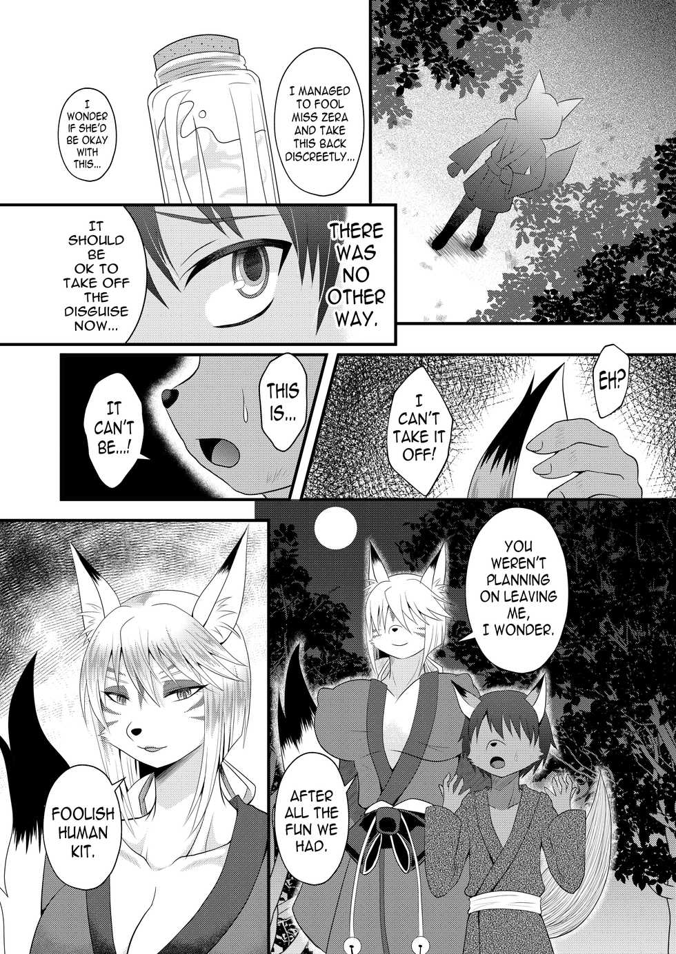 [Shikkoku no Voltecker (EGAMI)] Youko Onee-sama no Inari Milk | Shemale Inari's Fox Milk [English] [EHCOVE] [Digital] - Page 15