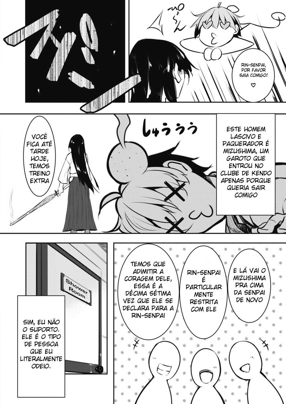 [Fukuyama Naoto] KenKano Saisen | Kendo Girl Rematch (COMIC HOTMILK 2019-10) [Portuguese-BR] [Sugiora] [Digital] - Page 2