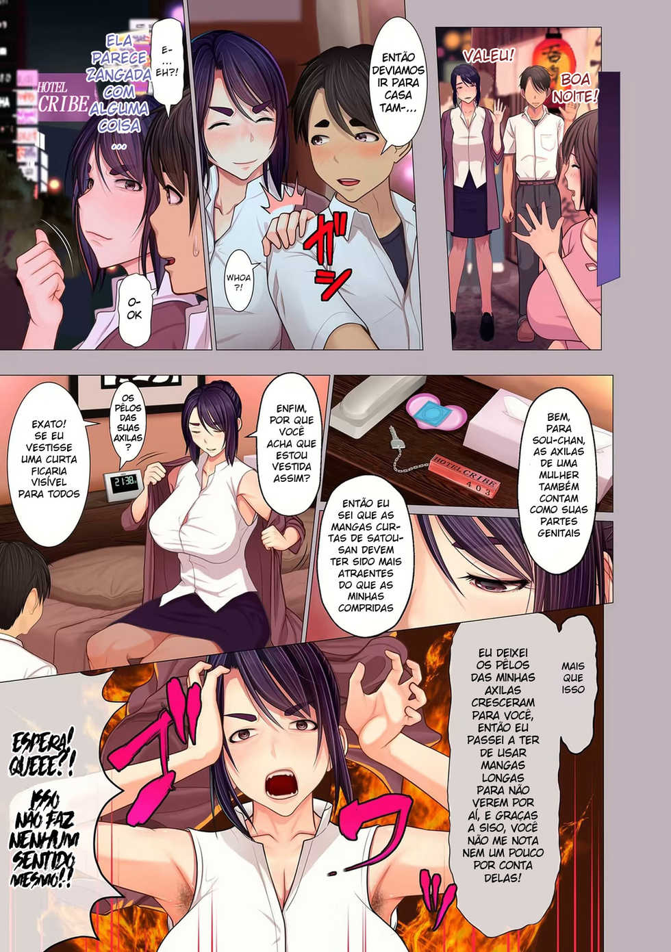 [Emori Uki] Oba-chan no Waki to Ashi to etc... | Auntie's Armpits, Feet, etc... (COMIC KURiBERON DUMA 2020-07 Vol. 21) [Portuguese-BR] - Page 5