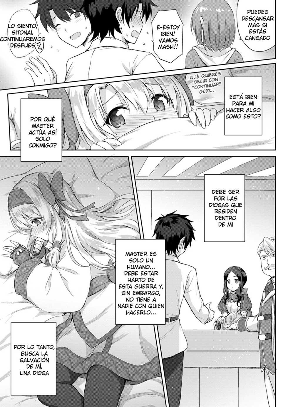 [54BURGER (Marugoshi)] Sitonai Onee-chan Funtouki (Fate/Grand Order) [Spanish] [Digital] - Page 8
