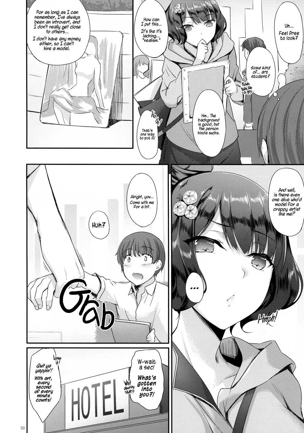 [In The Sky (Nakano Sora)] Hokusai-chan no Fudeoroshi | Hokusai Strokes Her New Brush (Eirei Shunkei FGO Soushuuhen) (Fate/Grand Order) [English] [Saint Quartz Scans] [Decensored] - Page 4