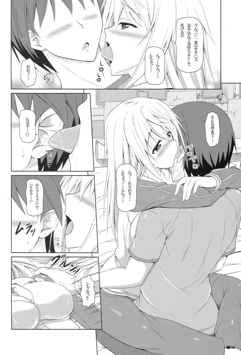 [Turning Point (Uehiro)] Char no Himegoto 3 (Infinite Stratos) - Page 5
