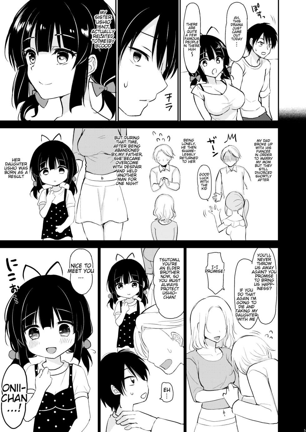 [PigPanPan (Ikura Nagisa)] Boku wa Imouto ni Sakaraenai - I cannot go against my sister. [English] [Digital] - Page 4