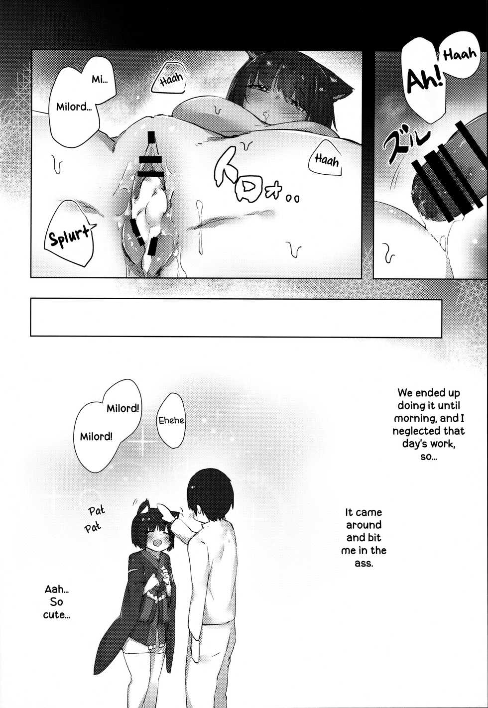 (C96) [Cotton Candy (Cotton)] Yamashiro-chan wa Kamatte Hoshii | Yamashiro-chan Wants To Be Noticed (Azur Lane) [English] [EHCOVE] - Page 21