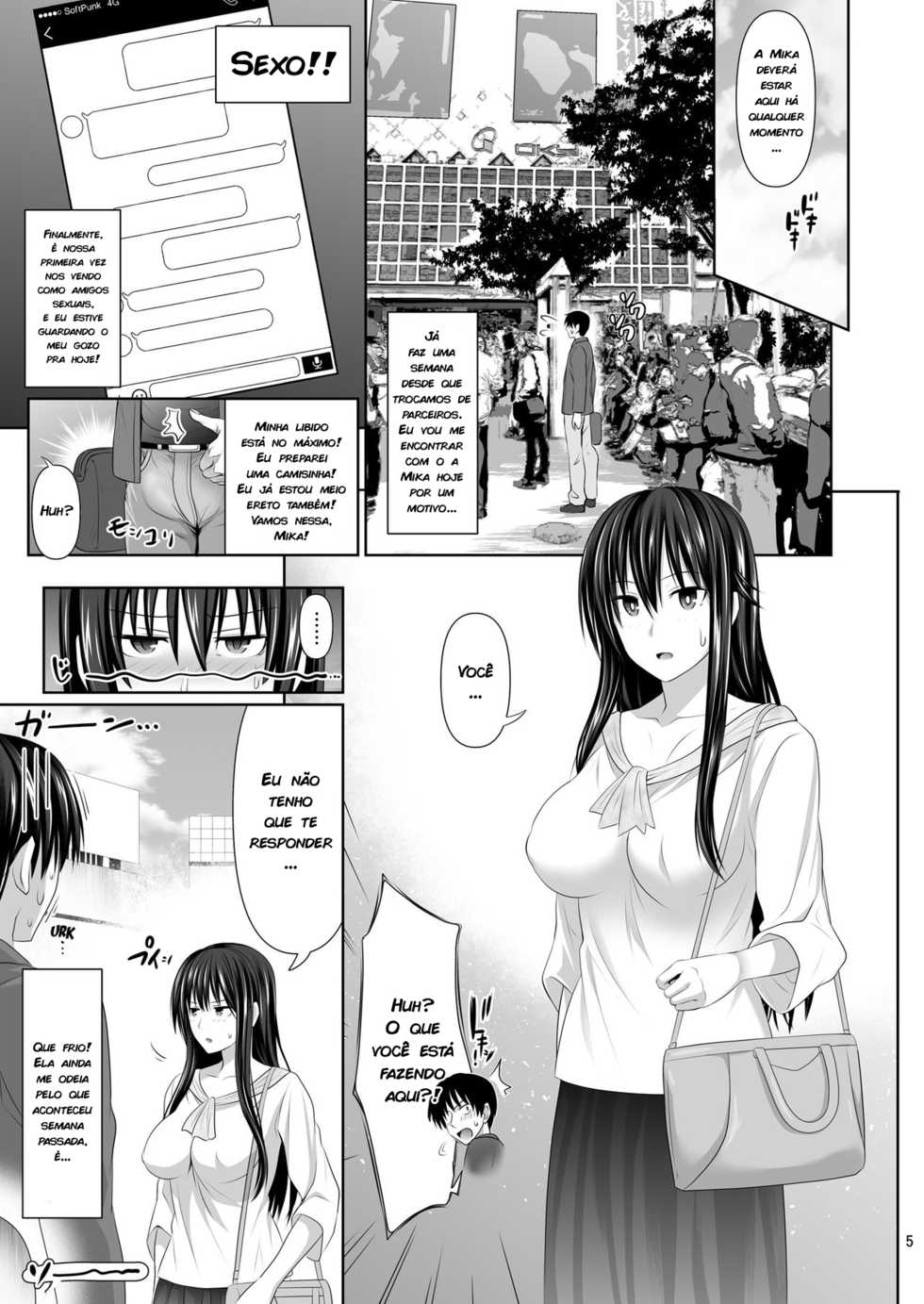 [Makino Eki (Makinosaka Shinichi)] SEX FRIEND 2 [Portuguese-BR] [zk3y] [Digital] - Page 5