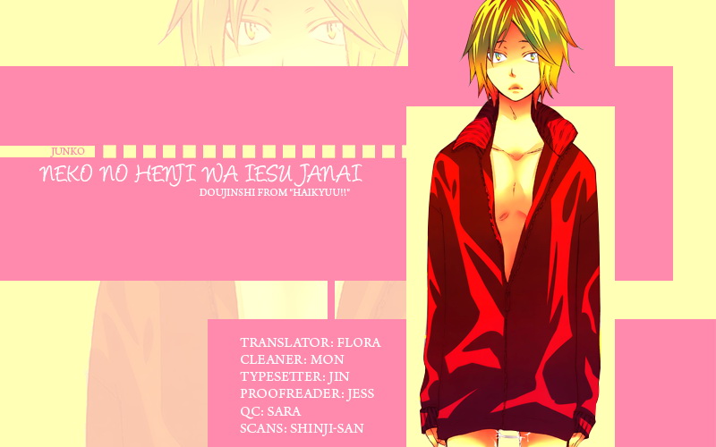 (C83) [CLIP-CLOP (Junko)] Neko no Henji wa Iesu Janai (Haikyuu!!) [English] {Yaoi Is Life} - Page 23