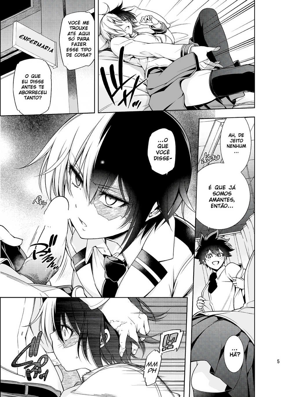 [OMEGA 2-D (Hibino Tomoki, Shima Seiryuu)] Boku no Iinazuke to Osananajimi ga Shuraba Sugiru Ver.5+5.5+COSPLAY (Boku no Hero Academia) [Portuguese-BR] [Ninjaboy] [Digital] - Page 4