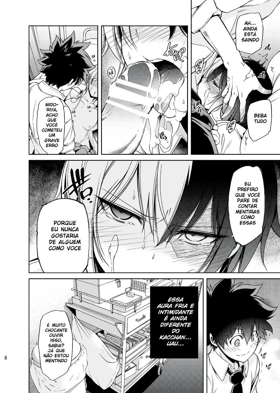 [OMEGA 2-D (Hibino Tomoki, Shima Seiryuu)] Boku no Iinazuke to Osananajimi ga Shuraba Sugiru Ver.5+5.5+COSPLAY (Boku no Hero Academia) [Portuguese-BR] [Ninjaboy] [Digital] - Page 7