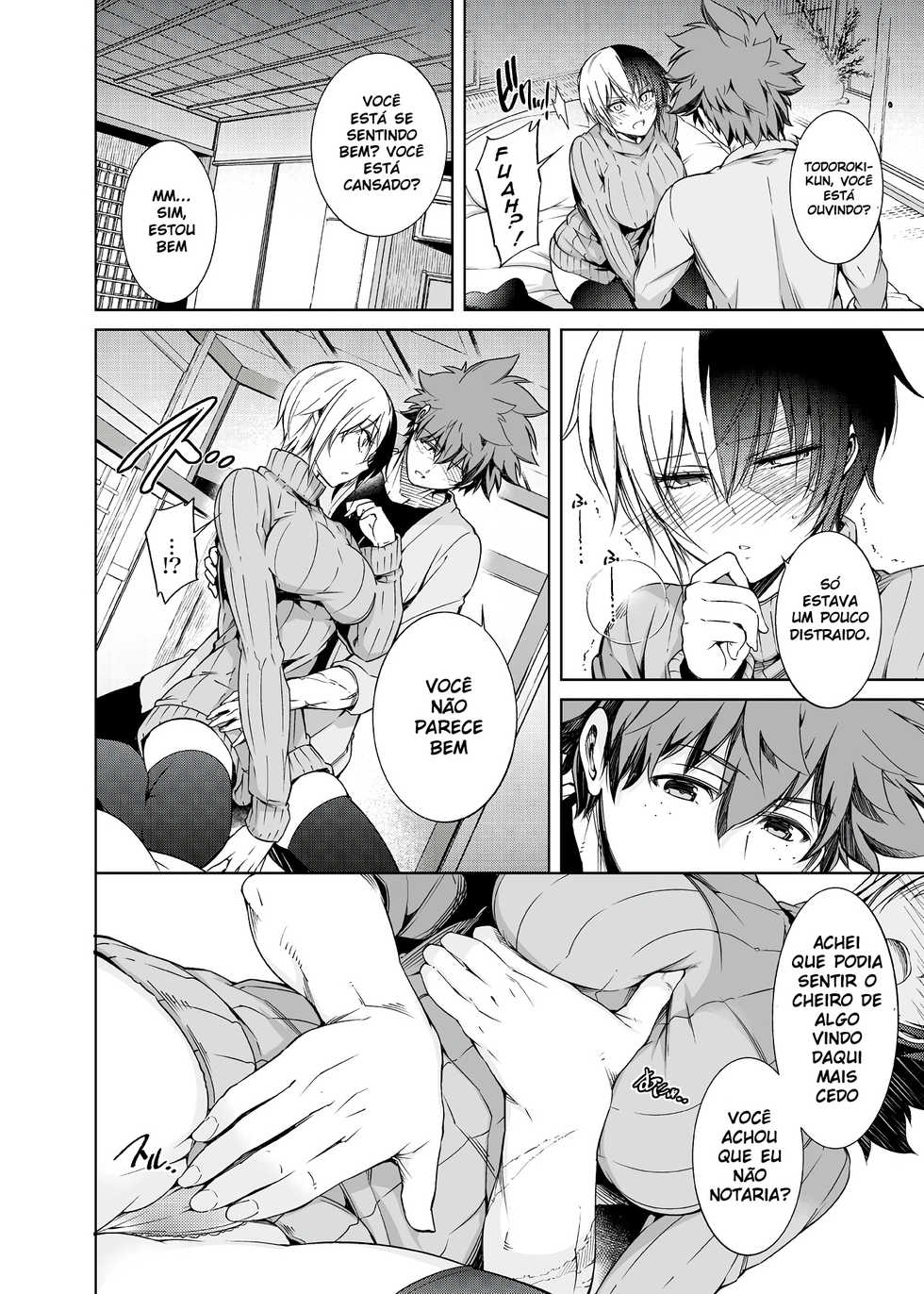 [OMEGA 2-D (Hibino Tomoki, Shima Seiryuu)] Boku no Iinazuke to Osananajimi ga Shuraba Sugiru Ver.5+5.5+COSPLAY (Boku no Hero Academia) [Portuguese-BR] [Ninjaboy] [Digital] - Page 19