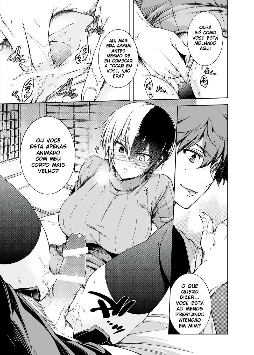 [OMEGA 2-D (Hibino Tomoki, Shima Seiryuu)] Boku no Iinazuke to Osananajimi ga Shuraba Sugiru Ver.5+5.5+COSPLAY (Boku no Hero Academia) [Portuguese-BR] [Ninjaboy] [Digital] - Page 20