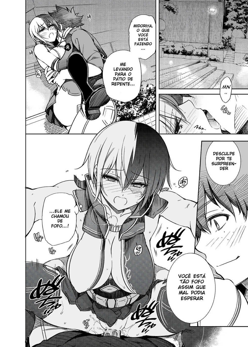 [OMEGA 2-D (Hibino Tomoki, Shima Seiryuu)] Boku no Iinazuke to Osananajimi ga Shuraba Sugiru Ver.5+5.5+COSPLAY (Boku no Hero Academia) [Portuguese-BR] [Ninjaboy] [Digital] - Page 28