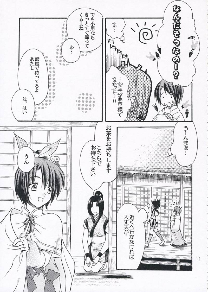(C68) [Ray Flood (Ayaginu Yuki)] Chirimen Renka (Sengoku Musou) - Page 10