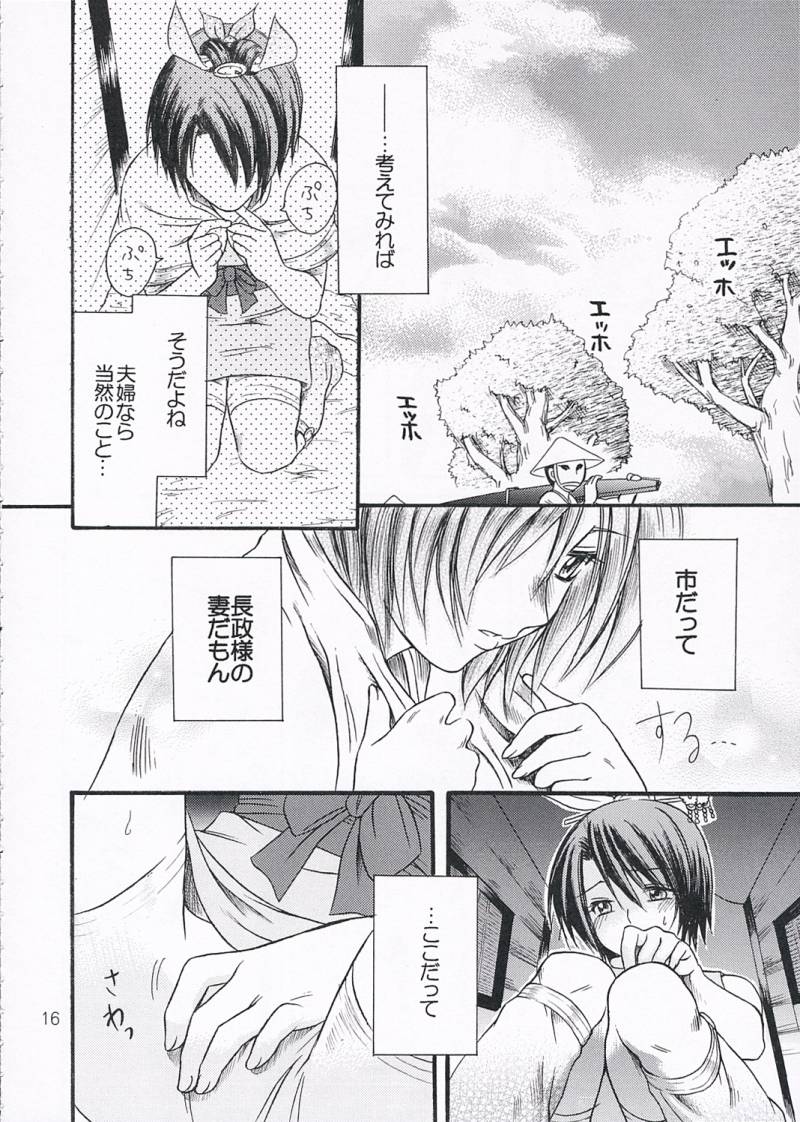 (C68) [Ray Flood (Ayaginu Yuki)] Chirimen Renka (Sengoku Musou) - Page 15