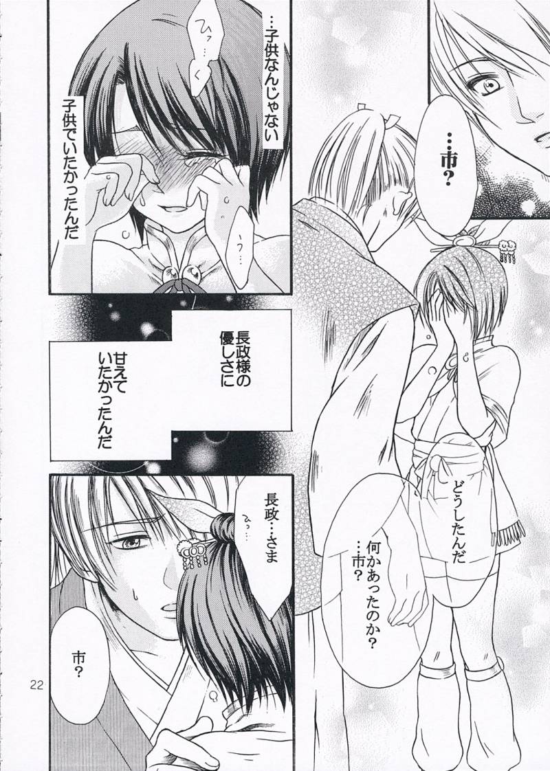(C68) [Ray Flood (Ayaginu Yuki)] Chirimen Renka (Sengoku Musou) - Page 21