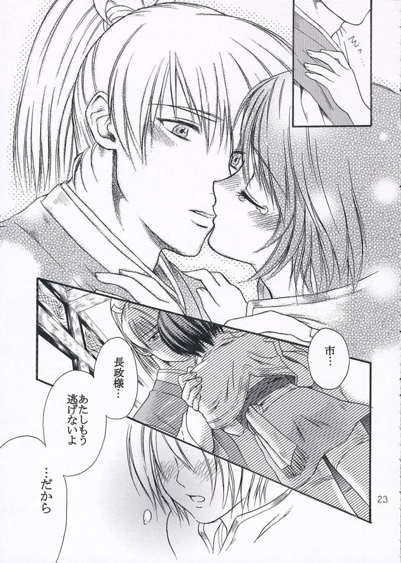 (C68) [Ray Flood (Ayaginu Yuki)] Chirimen Renka (Sengoku Musou) - Page 22