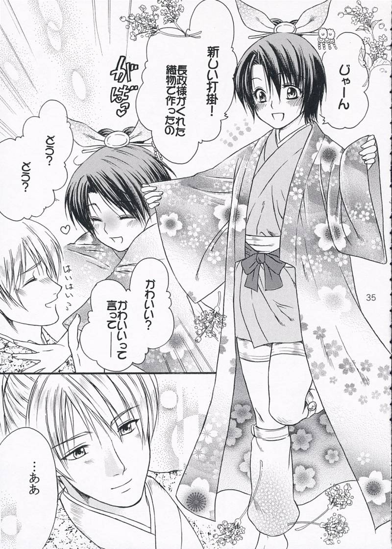 (C68) [Ray Flood (Ayaginu Yuki)] Chirimen Renka (Sengoku Musou) - Page 34