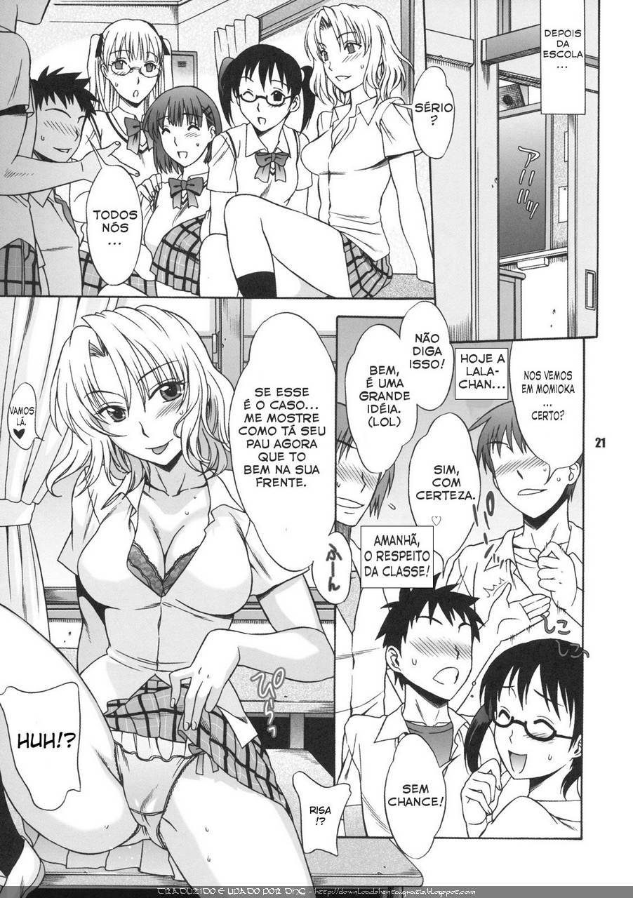 (C75) [BANANAJAM (Hanzaki Jirou)] DON'T KISS MY TAIL !! (To Love-Ru) [Portuguese-BR] [DHG] - Page 20