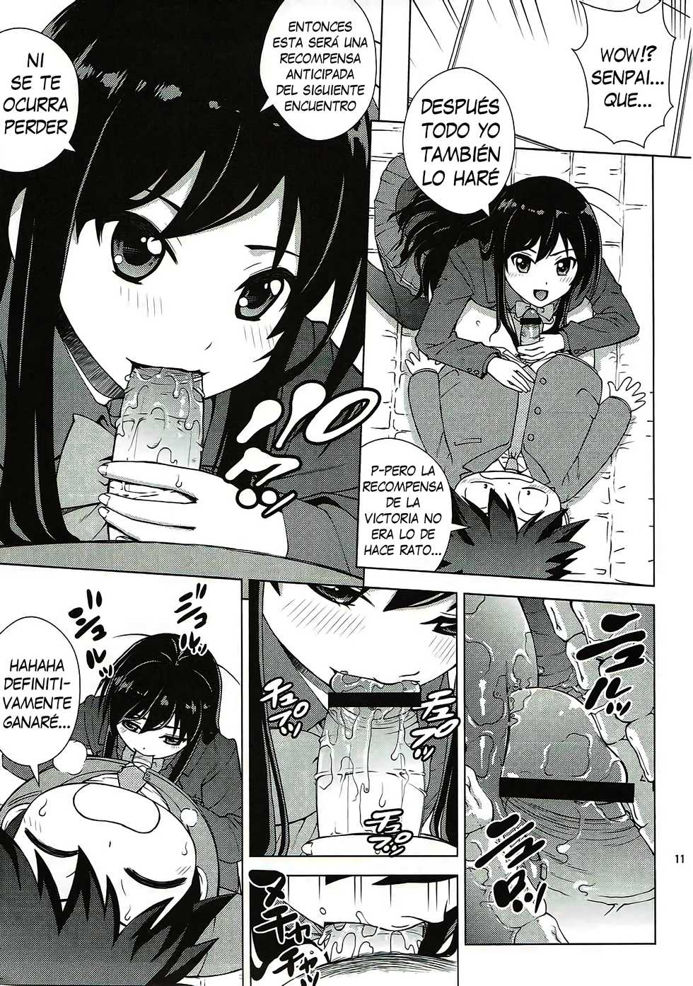 (C82) [COOL BRAIN (Kitani Sai)] AKUMERU WORLD (Accel World) [Spanish] - Page 10