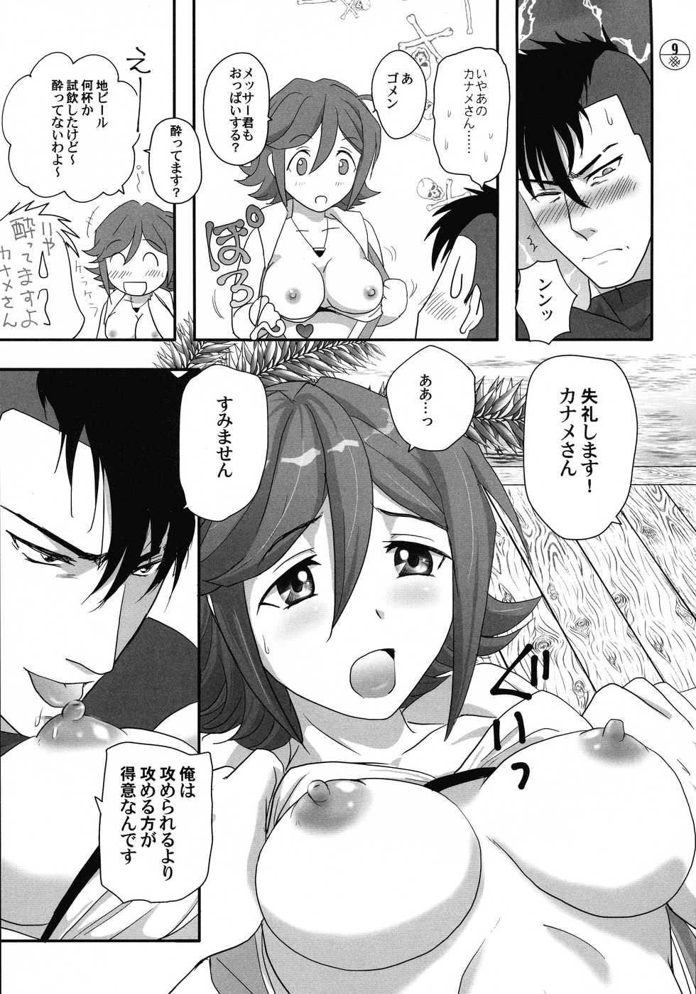 (CC SPARK 13) [Fusuma go Ten (Chirigami Goya)] E-OPP@i ◎ (Macross Delta) - Page 10