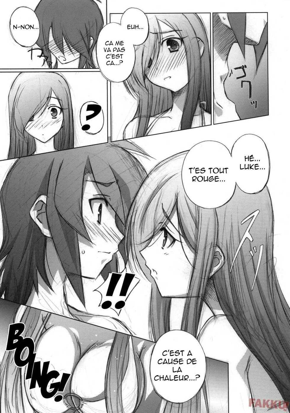 (C70) [Mahirutei (Izumi Mahiru)] Melon ni Melon Melon (Tales of the Abyss) [French] - Page 6