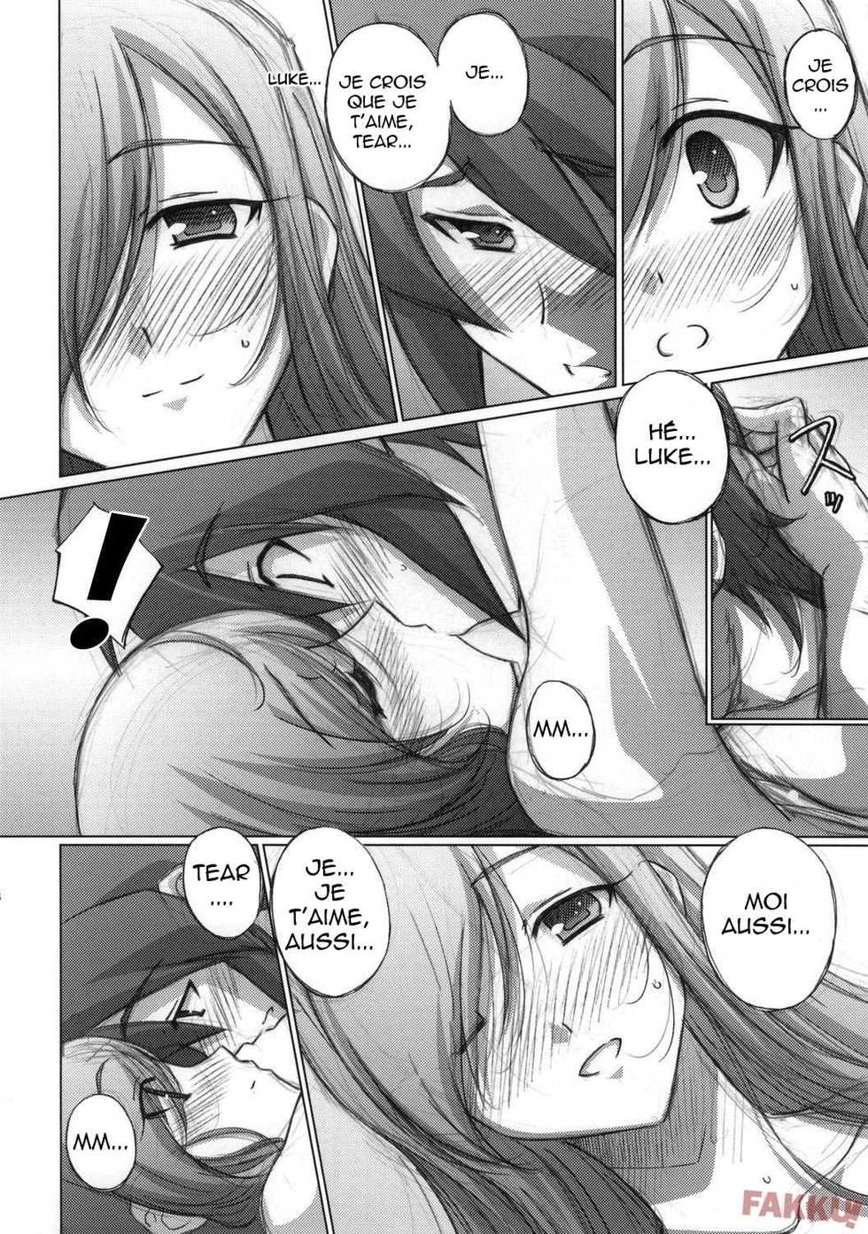 (C70) [Mahirutei (Izumi Mahiru)] Melon ni Melon Melon (Tales of the Abyss) [French] - Page 17