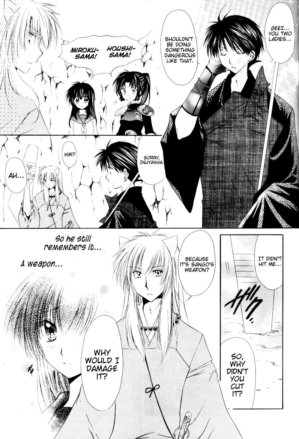 (C70) [Sakurakan (Seriou Sakura)] Ryuusei Ryodan | Falling Star Brigade (Inuyasha) [English] [EHCove + WataTL] - Page 23