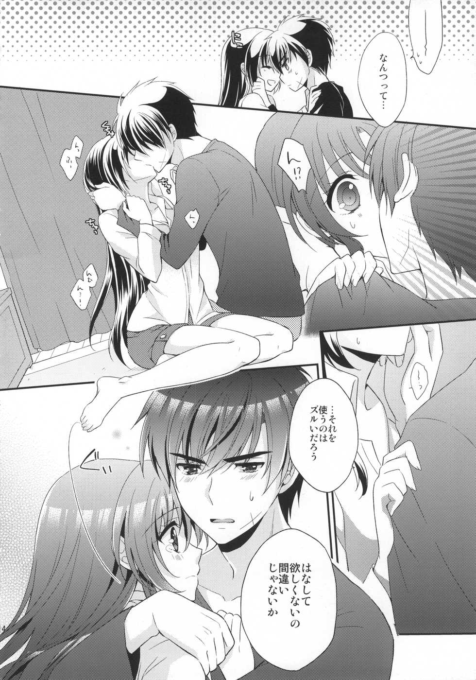 (C84) [Crystal Strawberry (Yuduki Kisa)] Honey Spot March (Full Metal Panic!) - Page 13