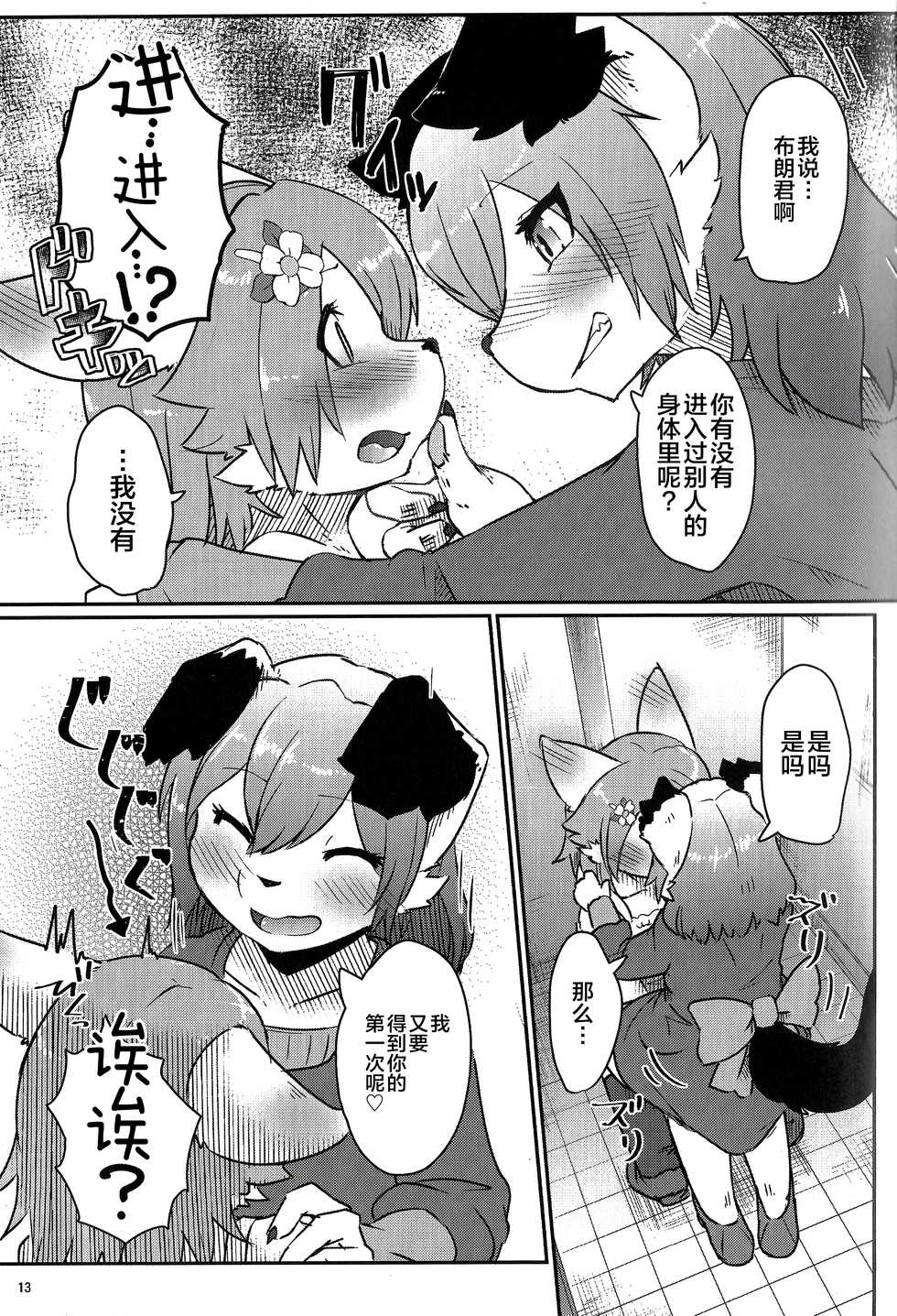 (C96) [Tail Spot (Urekemo LaLa)] Onnanoko Gokko [Chinese] [悬赏大厅x新桥月白日语社] - Page 12