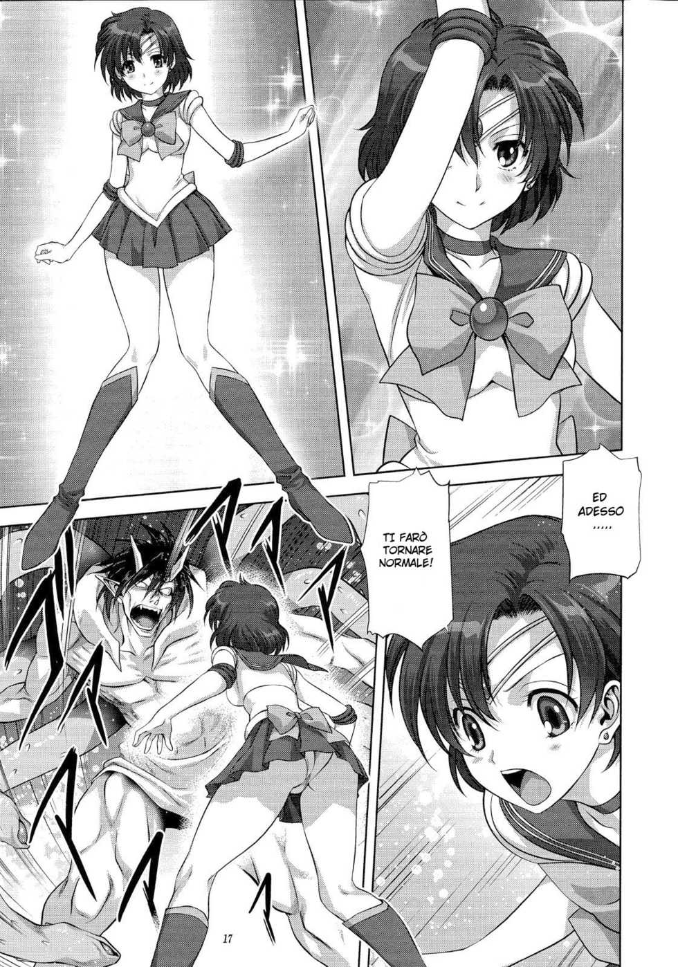 (COMIC1☆7) [Mitarashi Club (Mitarashi Kousei)] Ami-chan to Issho (Bishoujo Senshi Sailor Moon) [Italian] [Lyon1964] - Page 16