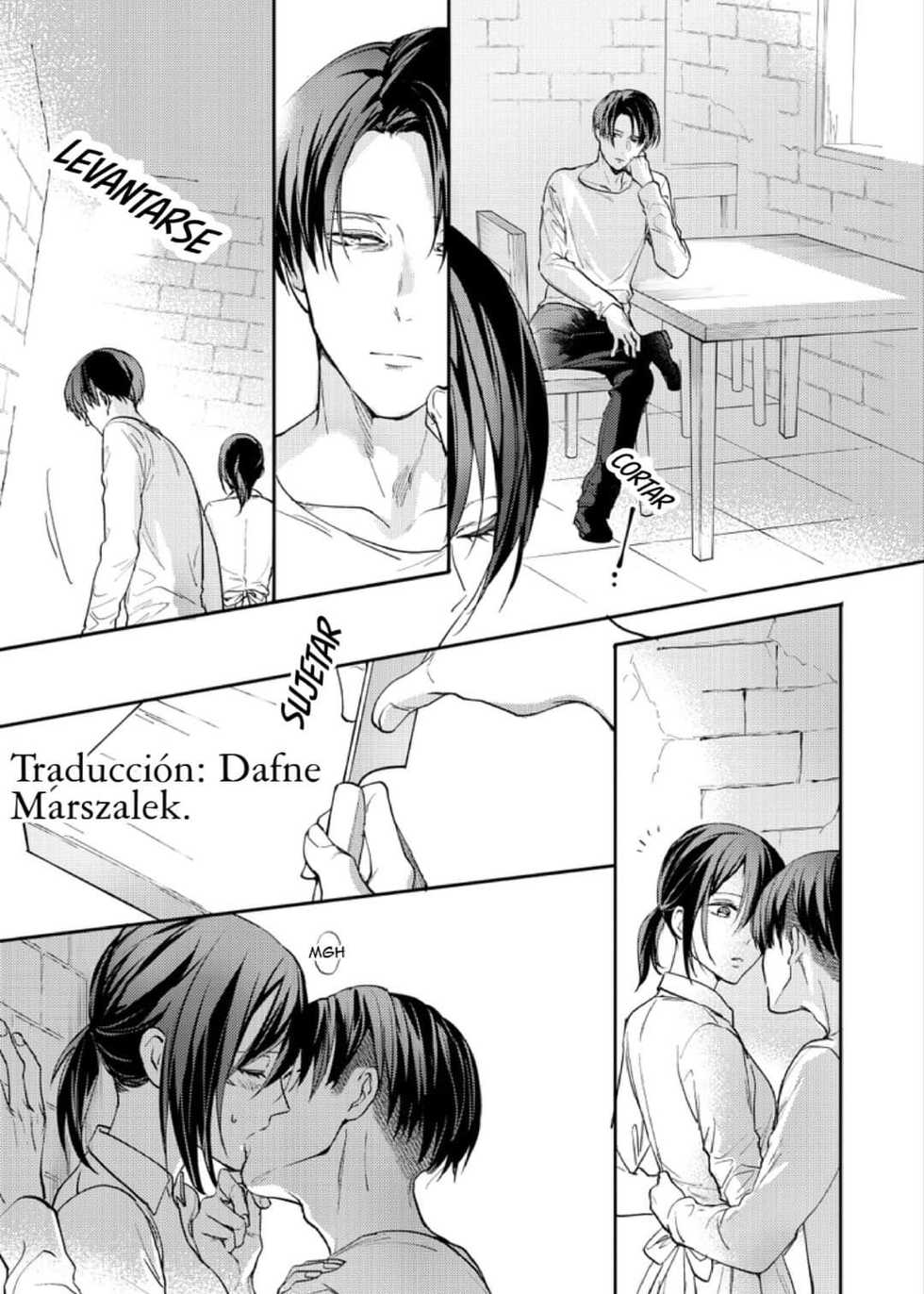 (C95) [Dissonance (Sakuragawa Naa)] Yuugou (Shingeki no Kyojin) [Spanish] [Dafne Marszalek] - Page 3