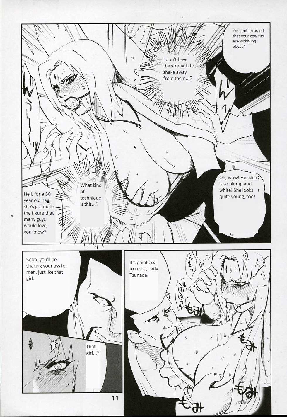 (C64) [Evil Aratame Baroque Store (Miyabi Tsuzuru)] Adesugata Shiro Buta Hime | The Alluring White Pig Princess (Naruto) [English] - Page 10