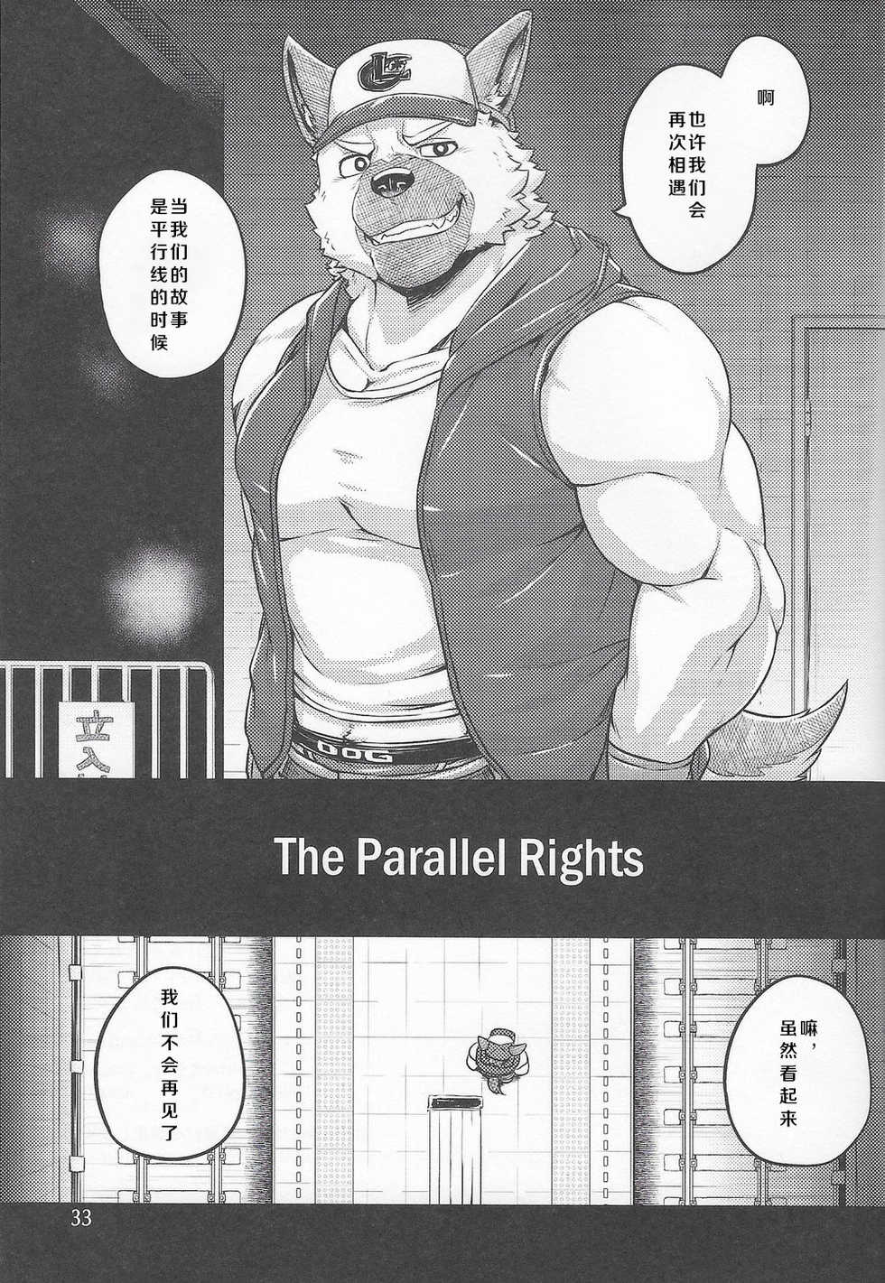 (C97) [Yakijaketeishoku (Kishiguma)] Parallel Rights [Chinese] - Page 32