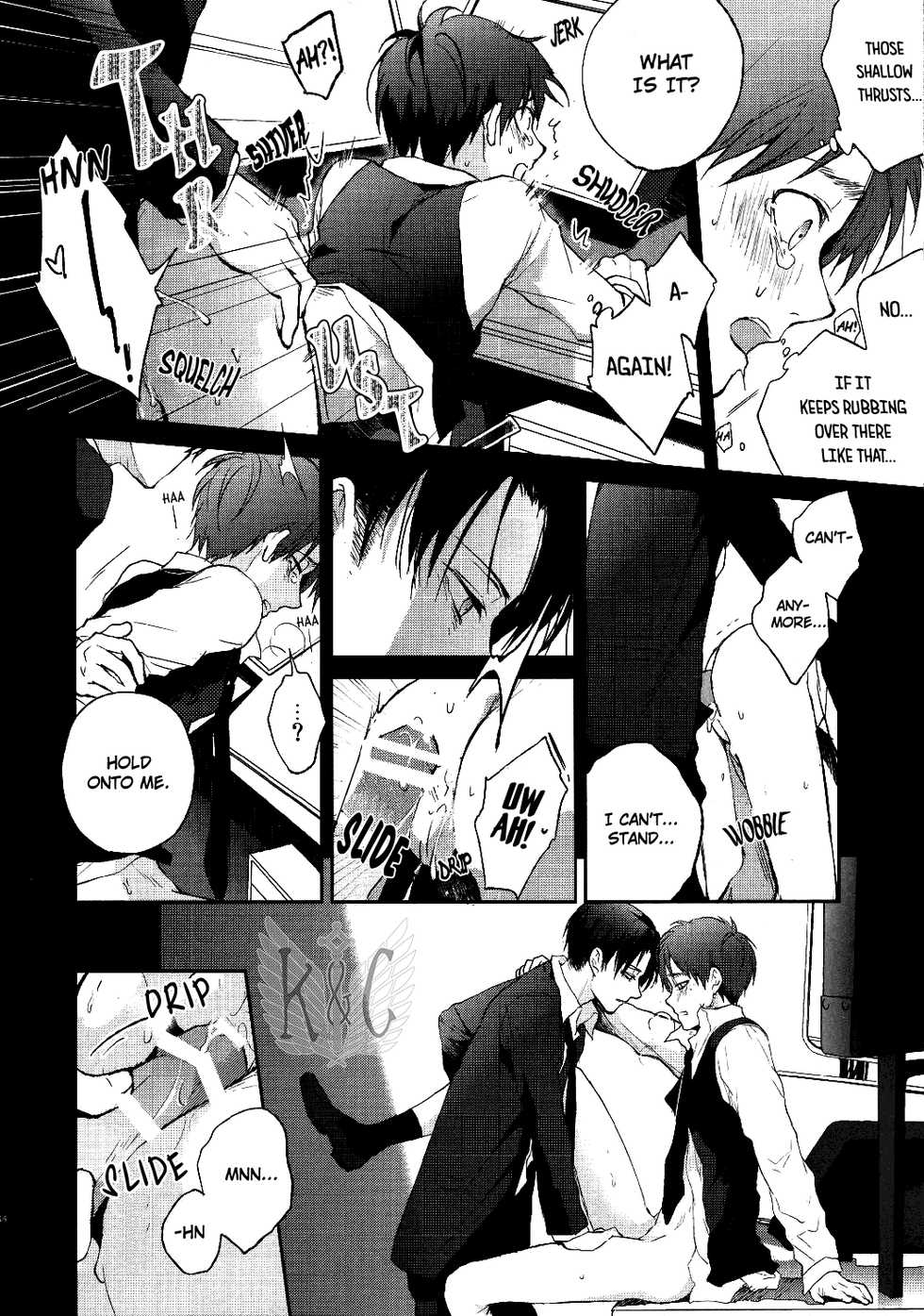 (C87) [YINGHUA (sinba)] FROM THE BROKEN NIGHT (Shingeki no Kyojin) [English] [Wings of K&C] - Page 14