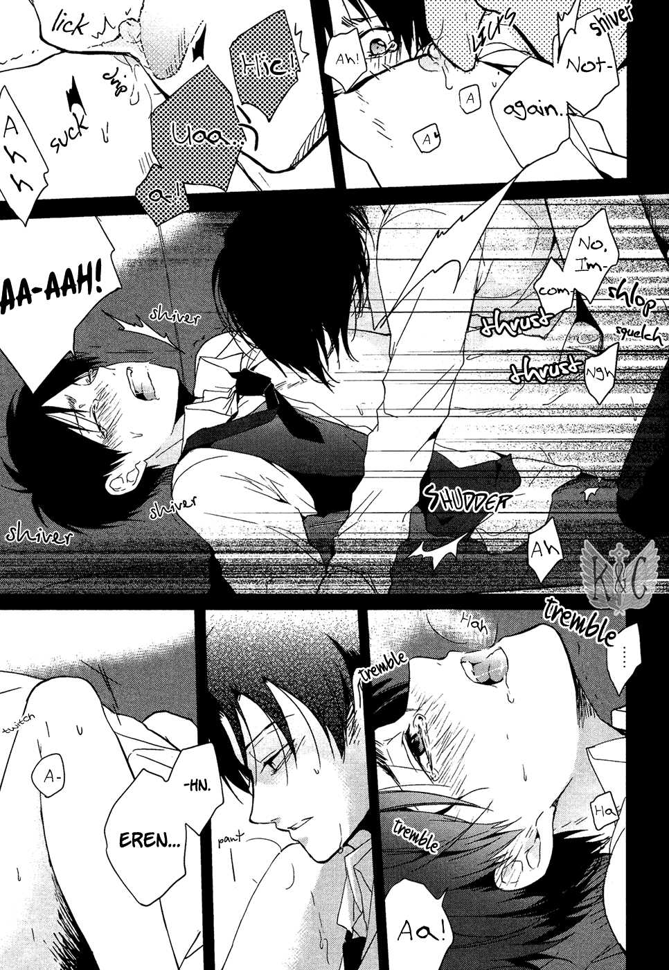 (C86) [YINGHUA (sinba)] Double Affection (Shingeki no Kyojin) [English] [Wings of K&C] - Page 25