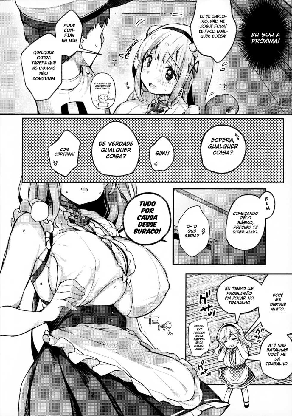 [mocha*2popcorn (Kibii Mocha)] Dido-chan wa Yaku ni Tachitai!! (Azur Lane) [Portuguese-BR] [Mangas Hentais] - Page 5