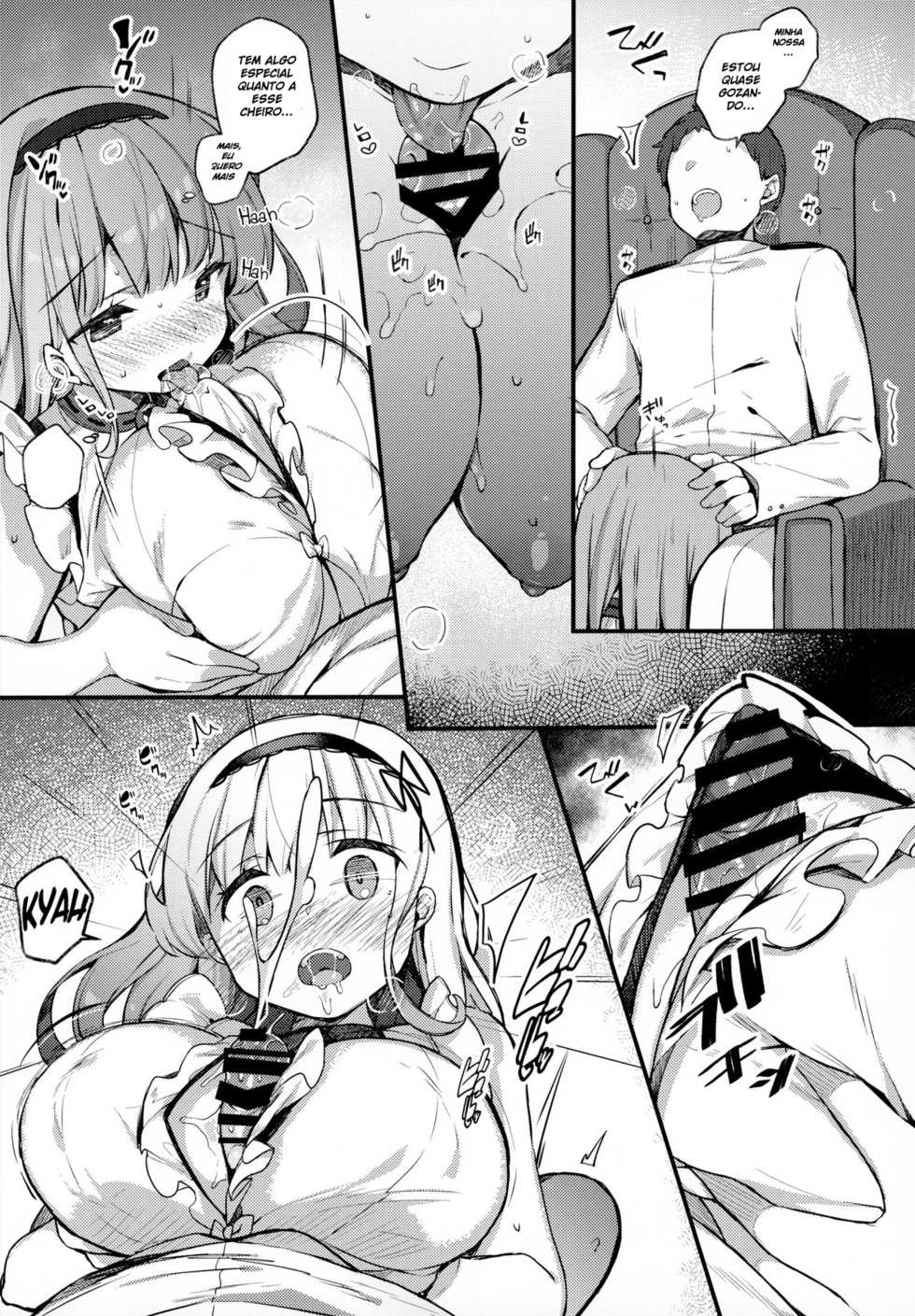 [mocha*2popcorn (Kibii Mocha)] Dido-chan wa Yaku ni Tachitai!! (Azur Lane) [Portuguese-BR] [Mangas Hentais] - Page 8
