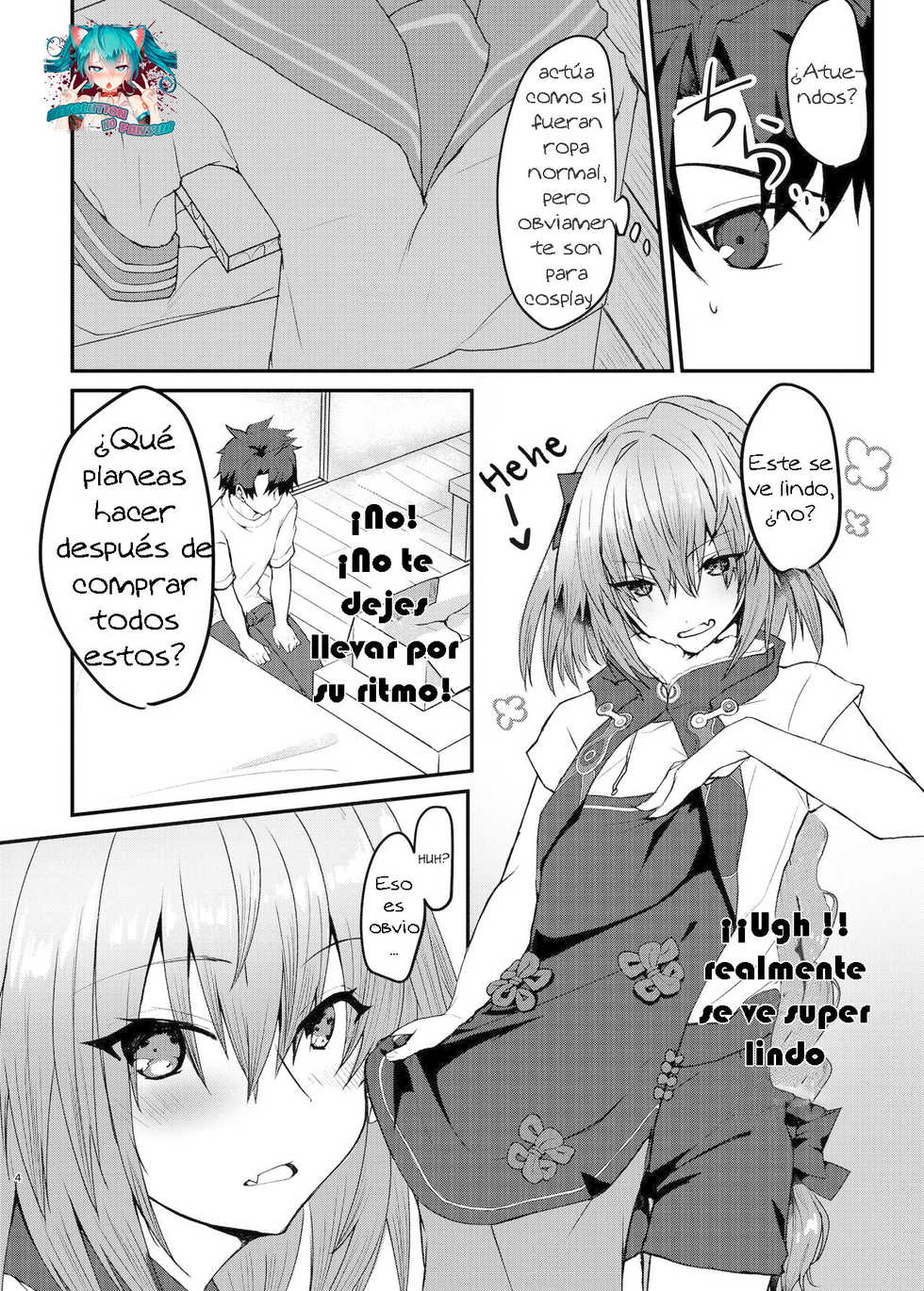 [Nekorobi (Nakajima Kotoko)] Astolfo-kun to Cosplay H suru Hon (Fate/Grand Order) [Spanish] [Revolution no Fansub] [Digital] - Page 5