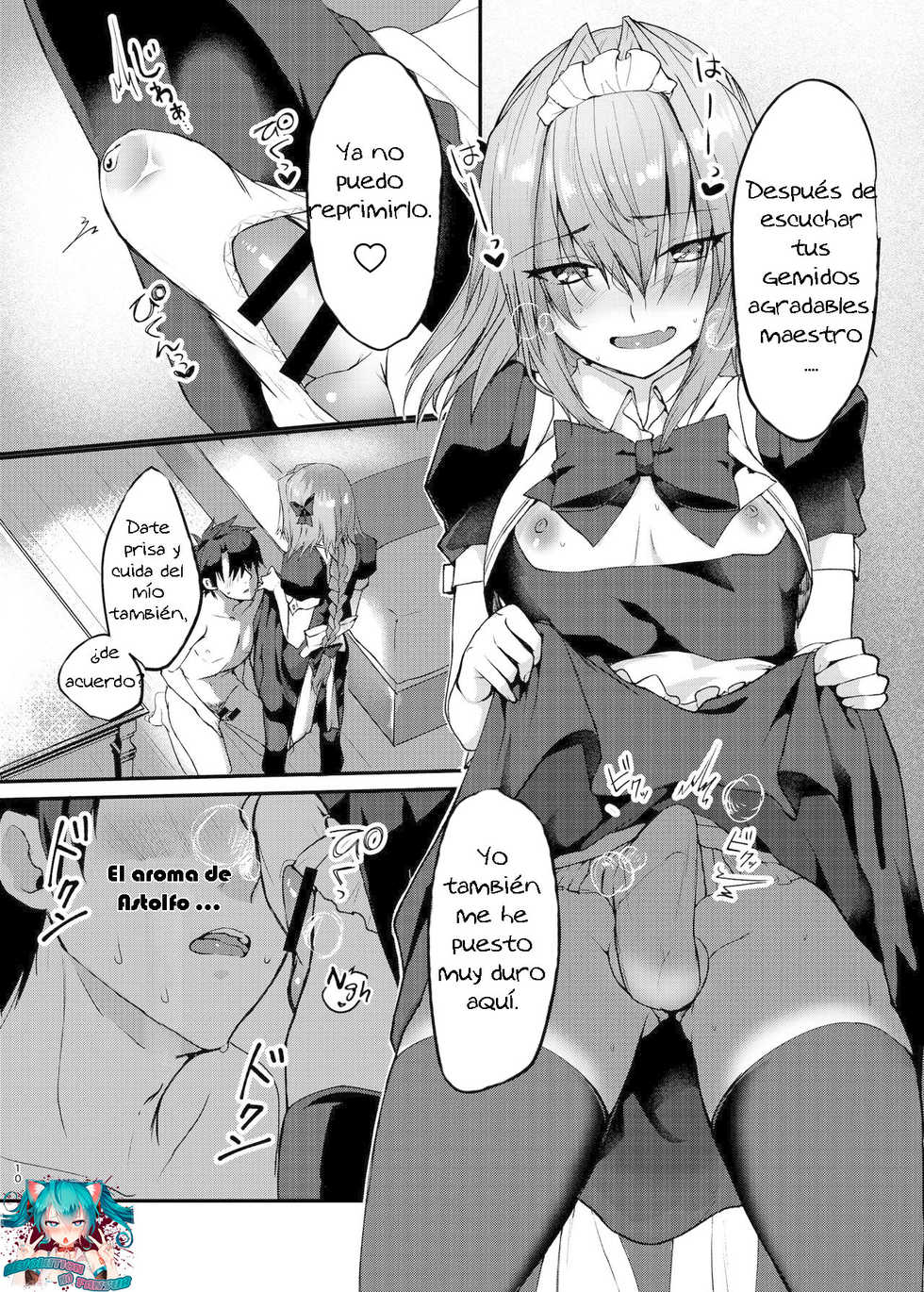 [Nekorobi (Nakajima Kotoko)] Astolfo-kun to Cosplay H suru Hon (Fate/Grand Order) [Spanish] [Revolution no Fansub] [Digital] - Page 11