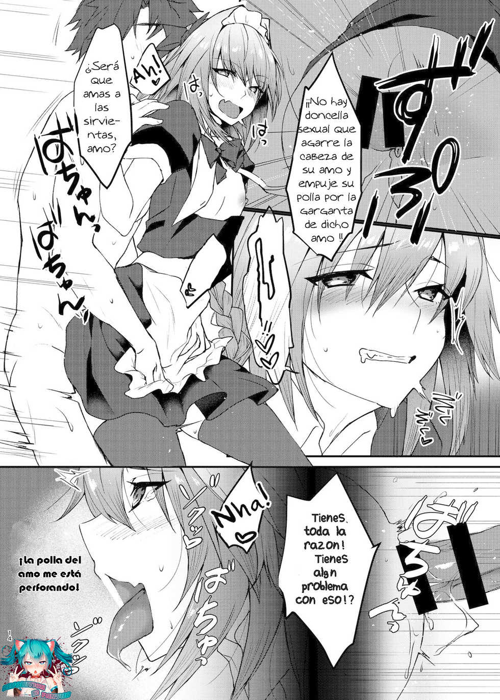 [Nekorobi (Nakajima Kotoko)] Astolfo-kun to Cosplay H suru Hon (Fate/Grand Order) [Spanish] [Revolution no Fansub] [Digital] - Page 15