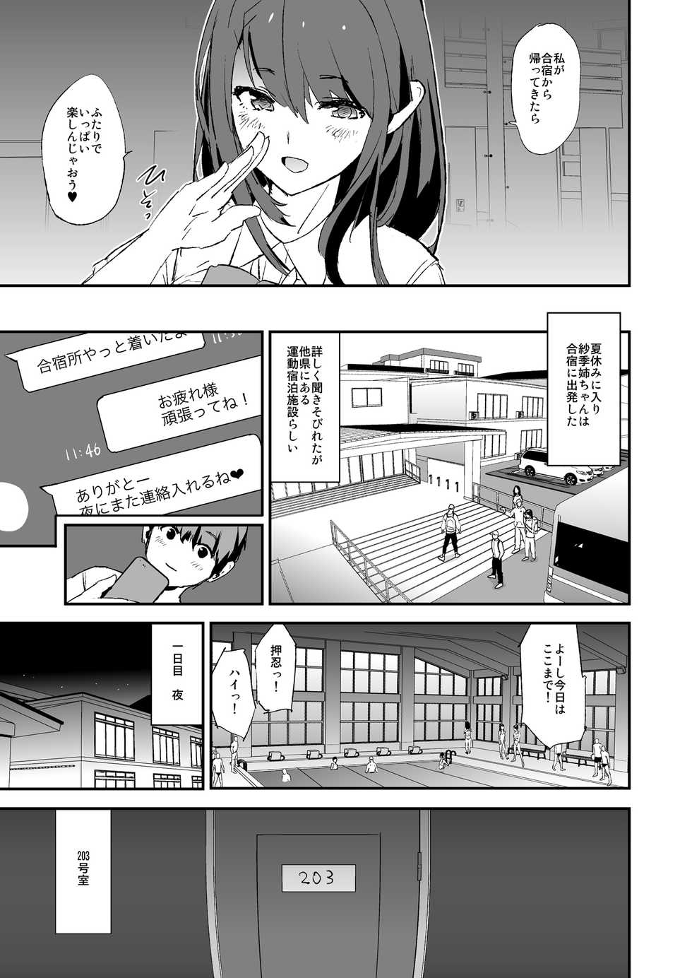 [Yami ni Ugomeku (Dokurosan)] Omae no Nee-chan Onaho Gasshuku Itteru Rashii ze [Digital] - Page 8