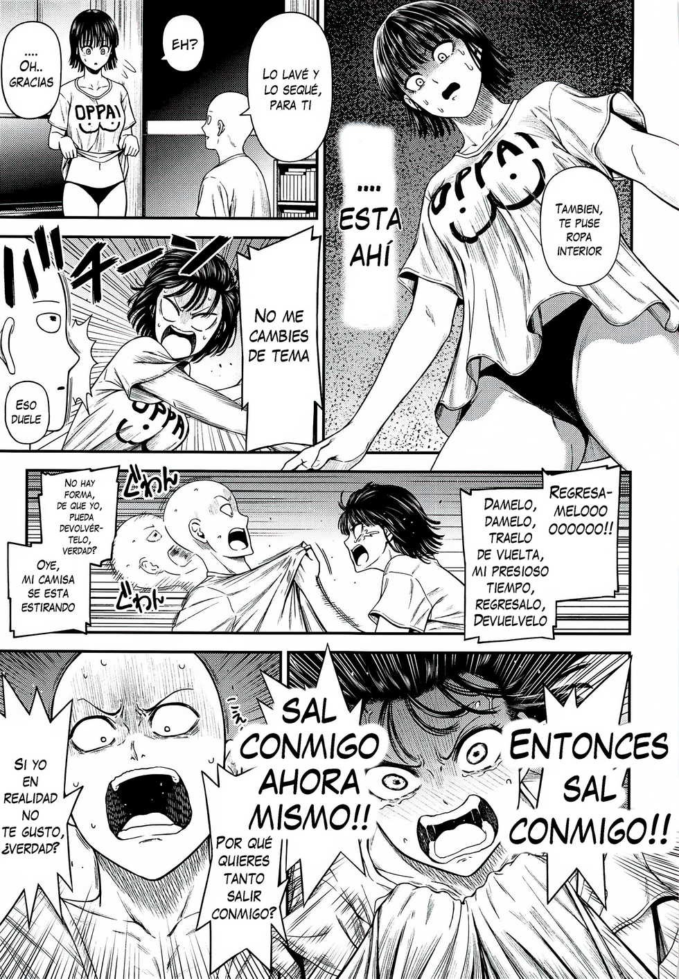 [Kiyosumi Hurricane (Kiyosumi Hurricane)] ONE-HURRICANE 6.5 (One Punch Man) [Spanish] - Page 36
