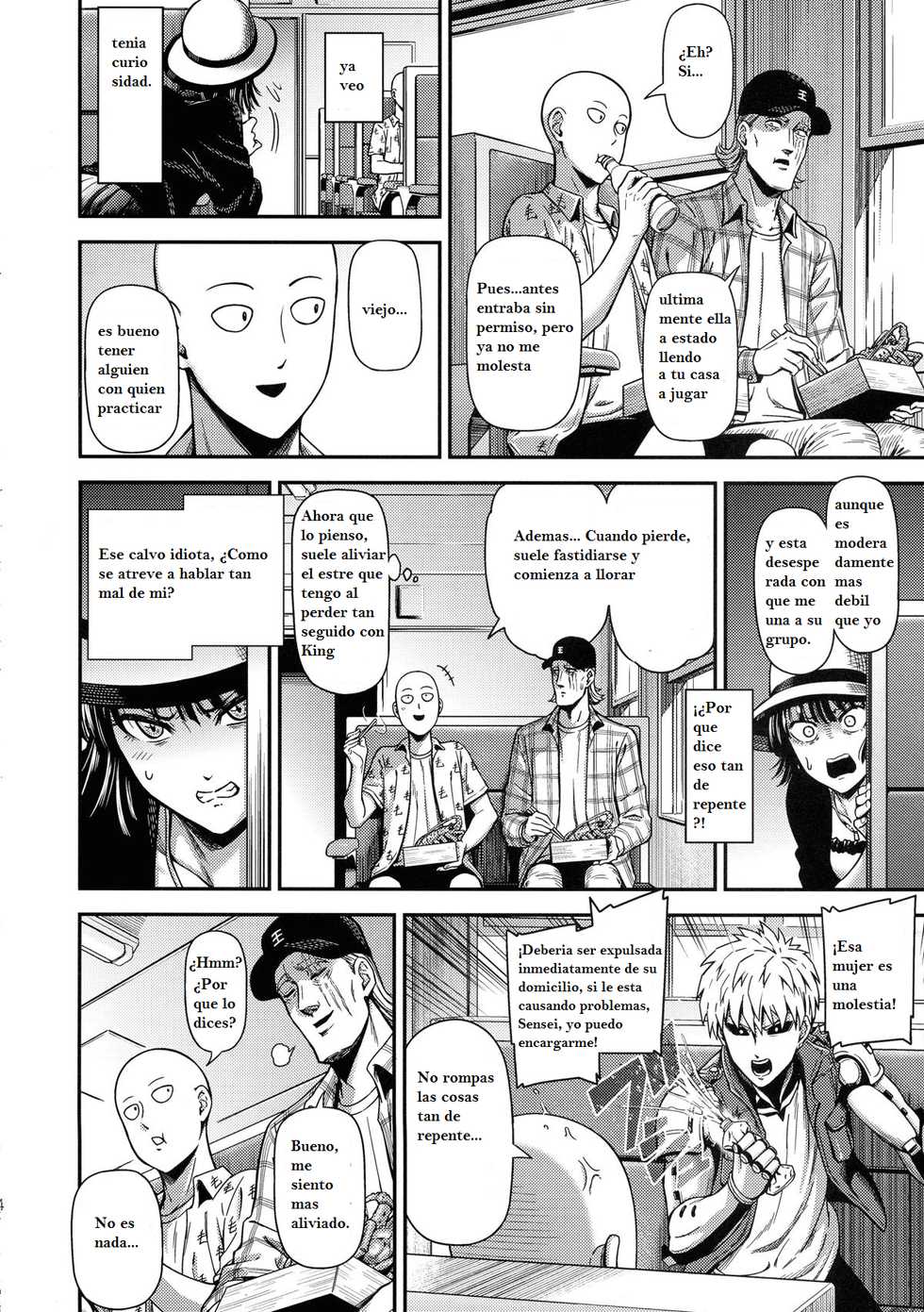 (C96) [Kiyosumi Hurricane (Kiyosumi Hurricane)] ONE-HURRICANE Bangaihen (One Punch Man) [Spanish] - Page 5