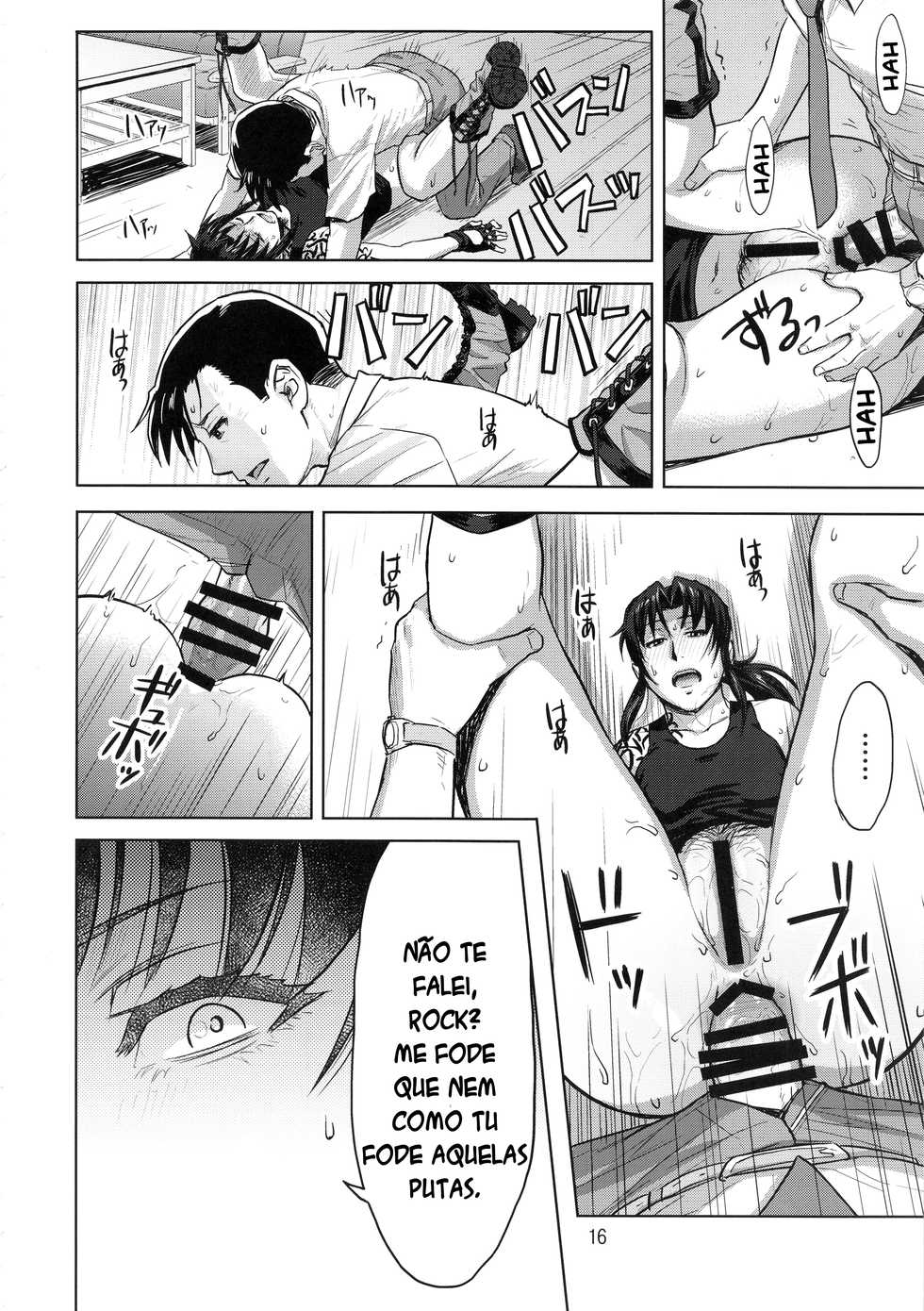 (C94) [AZASUKE WIND (AZASUKE)] Paraphilia (Black Lagoon) [Portuguese-BR] [ascy004] - Page 15