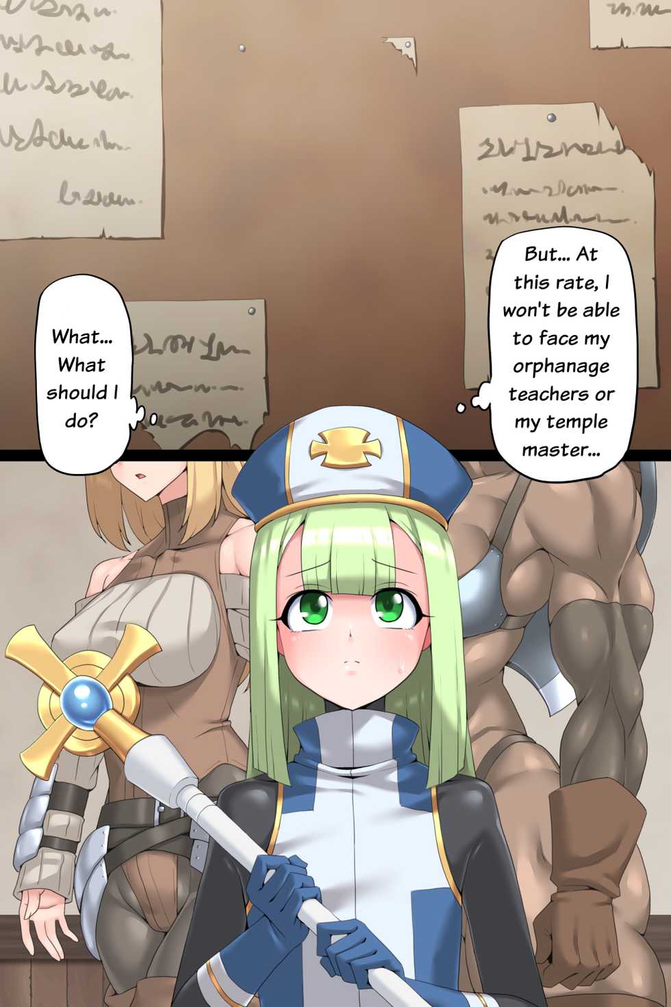 [Tokage Juukou (Mimizu)] Otoko Souryo to Futari no Eiyuu | The Femboy Priest And The 2 (Futa) Heroes [English] - Page 4