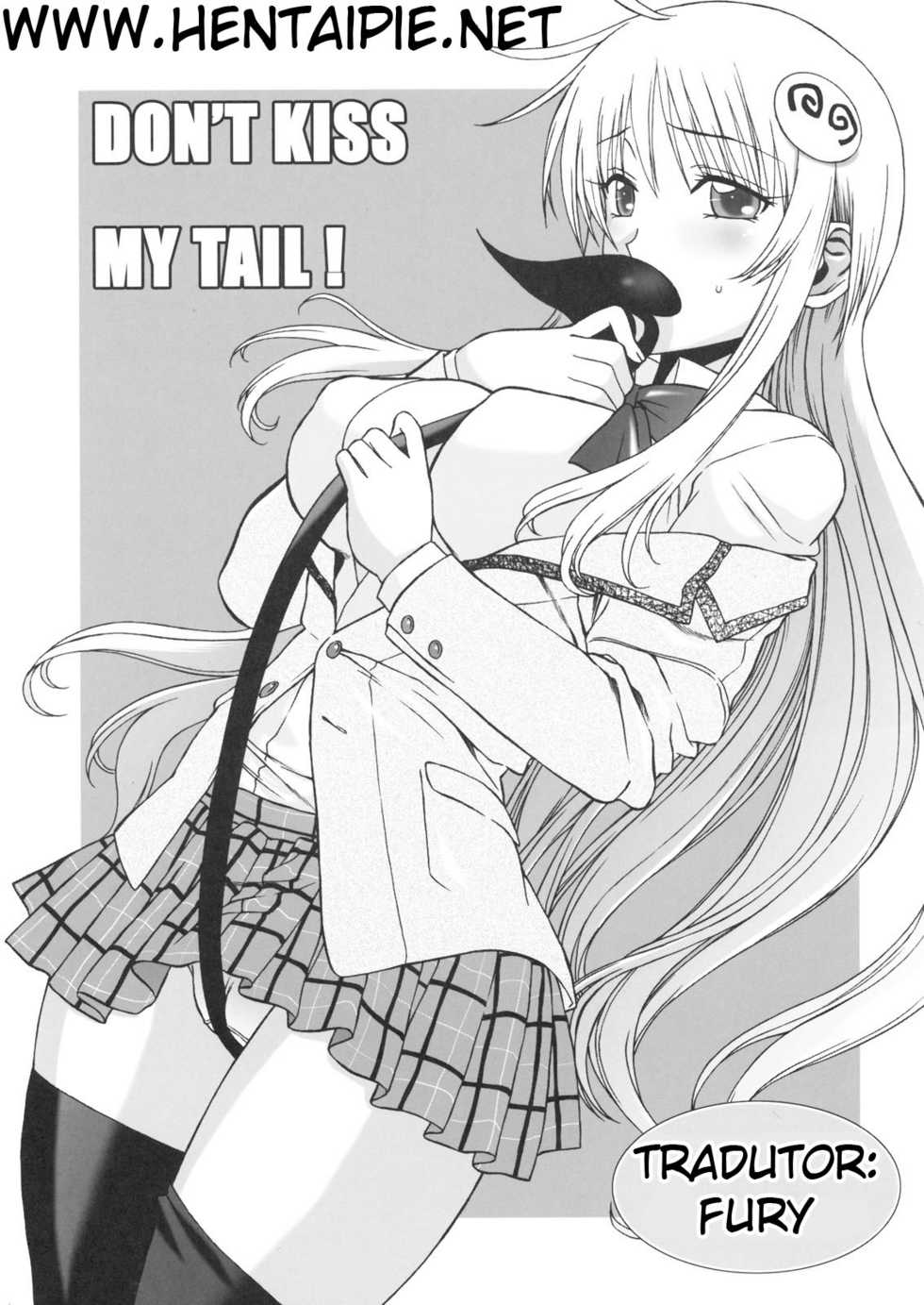 (SC39) [BANANAJAM (Hanzaki Jirou)] DON'T KISS MY TAIL ! (To LOVE-Ru) [Portuguese-BR] [HentaiPie] - Page 1