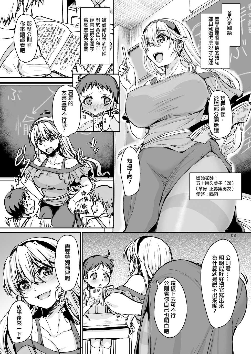 [Iaidou (Kakizaki Kousei)] Mesuiki Gakuen Nyuugaku no Shiori + | 雌墮學院 入學指南+ [Chinese] [沒有漢化] [Digital] - Page 5